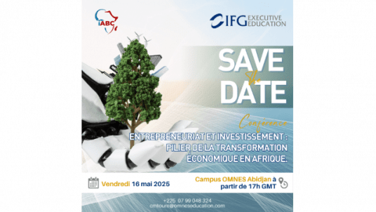 Conférence sur "Entrepreneuriat et investissement : pilier de la transformation économique en Afrique"