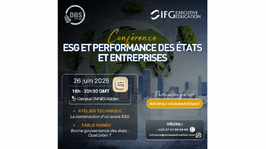 Conférence Alumni IFG_ESG & Performance des États et Entreprises